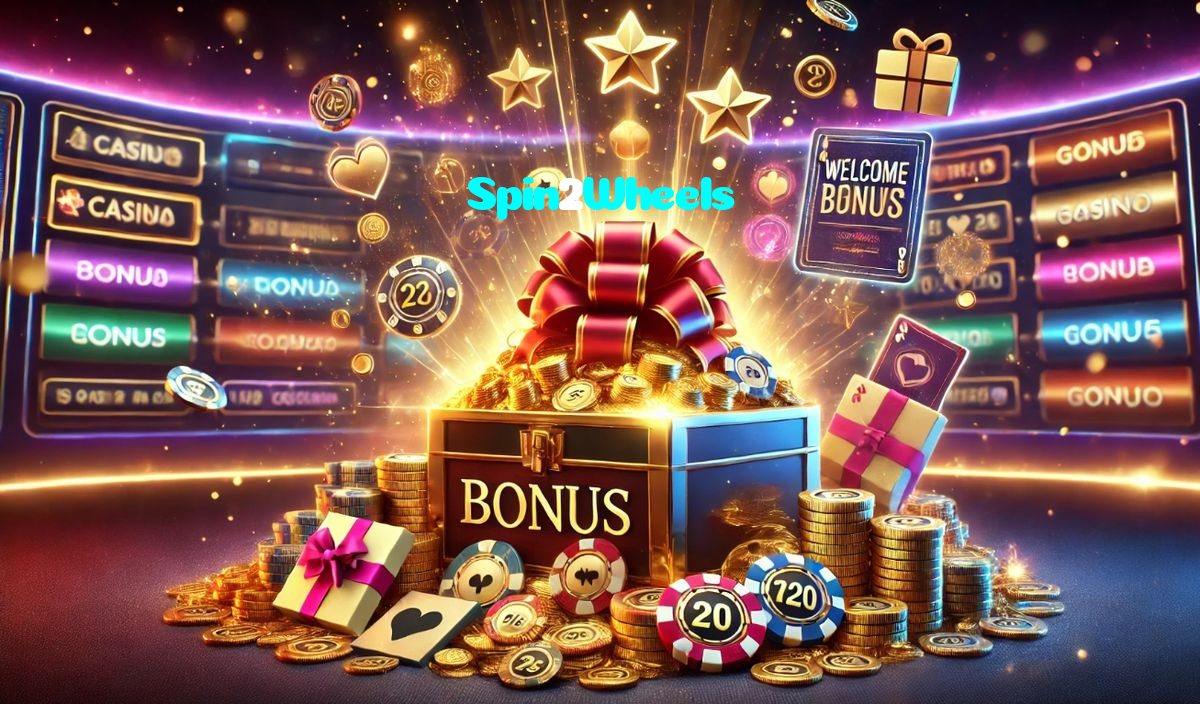 Spin2Wheels casino presented on mobile device in Pakistan with slots and live games